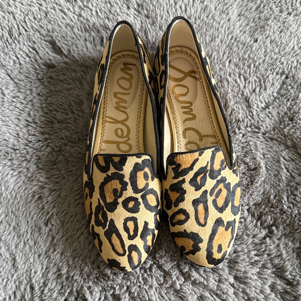 Sam Edelman Animal Print Flats